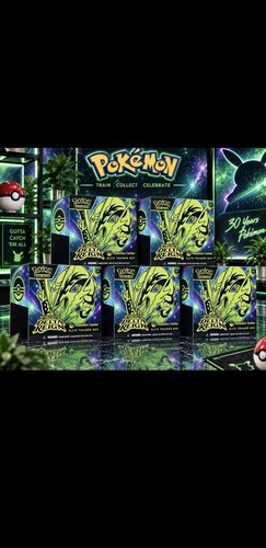 Pre sale pokémon tcg - x5,