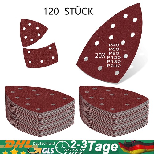 120 carta abrasiva triangolo - carta,