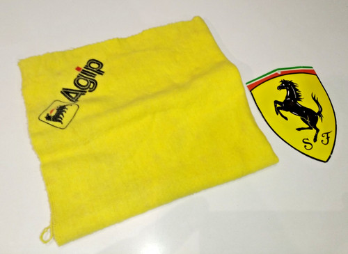 Pannetto agip 34x31 anni 80 - pannetto,